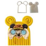 Cortador e Marcador Moldura do Mickey Arco Íris 9cm