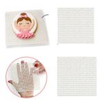 Kit 2 Tapetes Antiderrapante P Mini bailarina 11cm Biscoito