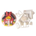 Cortador Casinha Da Minnie para Decorar Doces 8cm