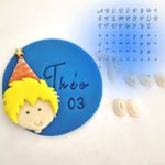 Carimbo Marcador Alfabeto Authentica Letras 1,5cm Completo