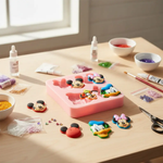Molde De Silicone Mickey, Minnie, Pato Donald e Pluto 5cm
