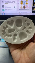 Molde de Silicone Leao, Girafa, Elefante, Porco, Cachorro, Hipopotamo Universal