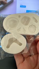 Molde de Silicone Bebe Sentado Chá de Bebe