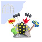 Cortador Moldura Predito Heroi para Decorar  Doces 9cm 