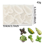 Molde de Silicone Vegetais para Doces 3cm Doces Brigadeiros