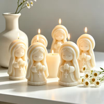 Molde De Silicone Santa Rezendo para Decorar Doces e Velas