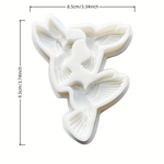 Molde de Silicone Passarinho 3 Beija Flor 5.5cm p/ Doces