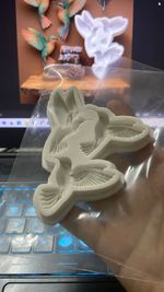 Molde de Silicone Passarinho 3 Beija Flor 5.5cm p/ Doces