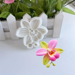 Molde de Silicone Flor Orquidia para Decorar  Doces 6cm