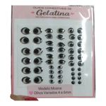 Olhos Comestiveis de Gelatina - Mix Princesas 4 a 6mm
