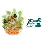Cortador O Rei Leão - Simba 6,5cm