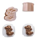 Cortador / Ejetor de Brigadeiro Cowboy Bota e Chapeu 
