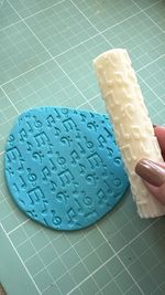 Rolinho Marcador de Textura  Musica  para Decorar Doces