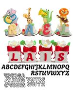 Cortador Alfabeto Letras Escolha 1 unid 5cm para Decorar