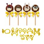 Kit Me too Dolls 6 Bonecas Rosinho tamanho 6cm