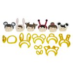 Kit Me too Dolls 6 Bonecas Rosinho tamanho 6cm