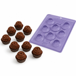 Forma de Silicone Especial Mini Forminha de Brigadeiro
