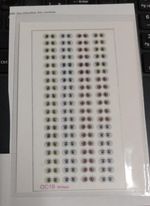 Olhos Comestiveis Boneca Universal 019 PP 74 Pares