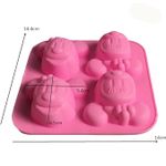 Forma de Silicone Minnie p/ Doces,Velas, Resina e Sabonete