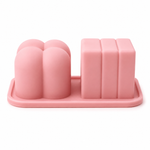 Forma de Silicone Geométrica   Doce, Mousse, Vela e Sabonete
