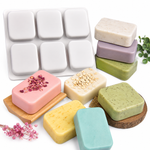 Forma Silicone Mousse 6 Cavidades para Sabonetes, Velas