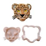Ejetor Cortador Marcador Onca Animal Selva 3cm