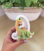 Molde de Dinossauro Braquiossauro 8,5cm para Decorar