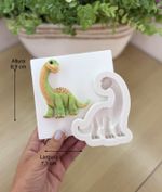 Molde de Dinossauro Braquiossauro 8,5cm para Decorar