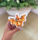 Molde De Silicone Dinossauro  Pteranodonte 7x8cm p/Doces