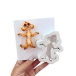 Molde de Silicone Rei Leão Timão 8cm para Decorar