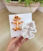 Molde de Silicone Rei Leão Timão 8cm para Decorar