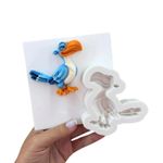 Molde de Silicone Rei Leão Zazu  8cm para Decorar 