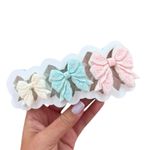 Molde de Silicone 3 Laços Com Renda para Decorar 