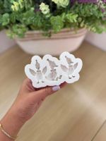 Molde de Silicone 3 Gansos Patos  para Decorar 4.5cm