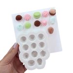 Molde de Silicone Mini Doces Brigadeiro  Suspiro p Decorar