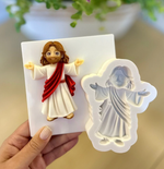 Molde De Silicone Jesus Pascoa Para Decorar 9x8cm