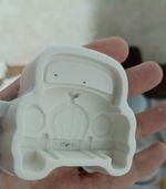 Molde de Silicone Fusca 3D Carro para Decorar Doces