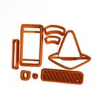 Cortador Sinalização Cone de Trânsito 5cm