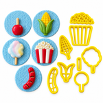 Kit Cortadores Comidas Típicas de Festa Junina 5cm