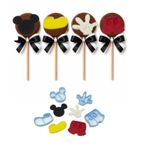 Cortador Kit Roupa e Acessorios do Mickey Doces 5cm