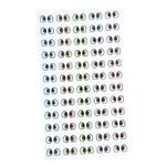 Olhos Comestiveis dos Ursinhos Carinhosos 64 Pares Papel Arroz