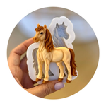 Molde de Silicone Cavalo da Fazendinha / Cowboy Realista