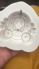 Molde de Silicone Carruagem 6cm Princesas Doces