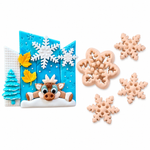 Cortador Flocos de Neve 3cm  Frozen e Natal