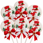Cortador Natal - Boneco de Neve Com Cachecol 7cm