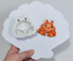 Molde de Silicone Caranguejo do Fundo do Mar 6cm