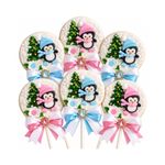Cortador Pinguim de Natal 7cm