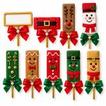 Kit Cortadores Moldura Tag Palito de Natal