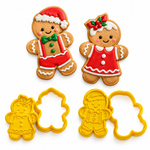 Kit Cortadores / Marc Casal de Bonecos Ginger 6cm