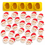 Cortador Rosto do Papai Noel Natal Para Fazer Confetes